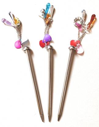 Triply9 MULTICOLOUR SILVER STICK Bun Stick