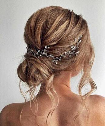 Mahi Fashion Hair Band Hair Chain