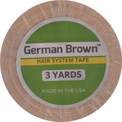 WALKER TAPE Tape Roll German Bron 1"- 3 Yards Hair Accessory Set