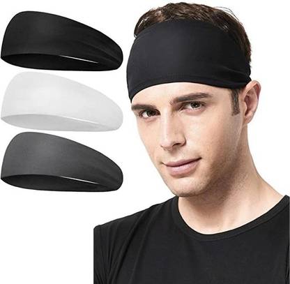 house of common Mens Headband - Running Sweat Head Bands for Sports - Athletic Sweatbands Head Band