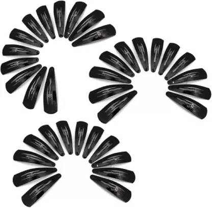 Abrish Tik Tak Hair Pins Premium Metal Triangular Clip Pack of 36 Tic Tac Clip