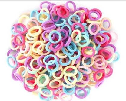 Misa 100 Pieces Baby Girl's Mini Elastic Soft Rubber Hair Bands Rubber Band Rubber Band