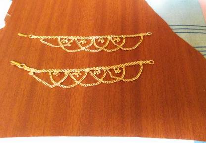 SATYASRI Traditional South Indian Hair Mattel for women's Hair Chain