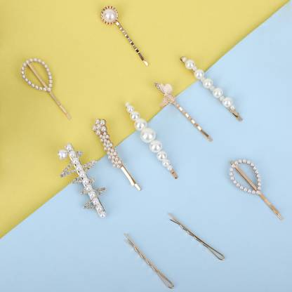 Zabroskie 10 Imported & Unique Hair Clips For All Age Groups Tic Tac Clip