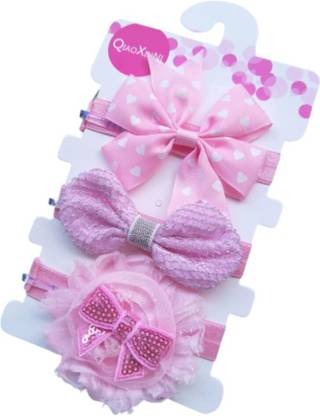SYGA 3 Pcs Children Girl Baby Hairband Hair Accessories For 0-2 Years (Color 2) Hair Band