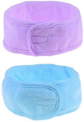 Fameza Combo of 2, Facial Head Band, Hair Band for Facial Time, Facial Head Band for Saloon Accessories, 20 Gram, Pack of 1 Rubber Band