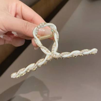 Star Work white non slip hair clip Hair Clip