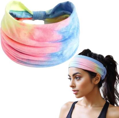 XFYT Stetch Running Tie Dye Head Band Head Band
