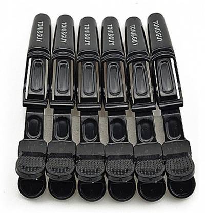 Zqugi THE Premiers Tony & Guy Black Crocodile Clips, Sectioning Clips. Hair Clip