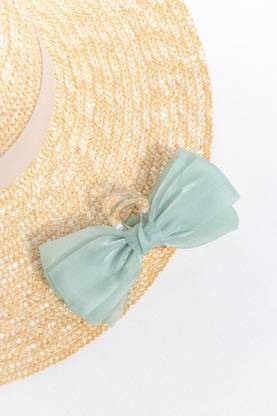 Freebies Cute Decorative Big Bow hair Clip for Girls (color as per availability) set of 1 Hair Claw