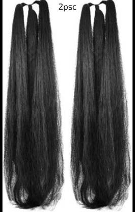 KVY COLLECTION Stylish Hair Extension, Artificial Hair Choti For Women and Girls,(2psc) Braid Extension