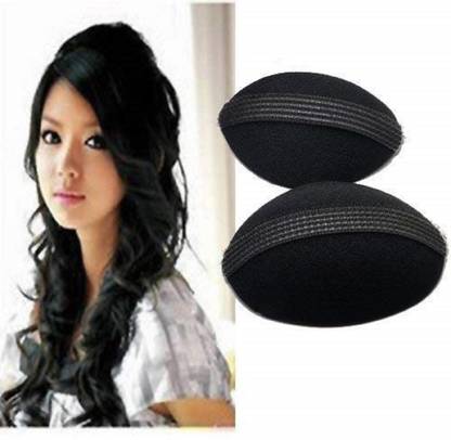 A H S 2 Pcs (1 Large+1 Small) Sponge Bump It Up Volume Hair Pad Maker Set of 2 Hair Accessory Set