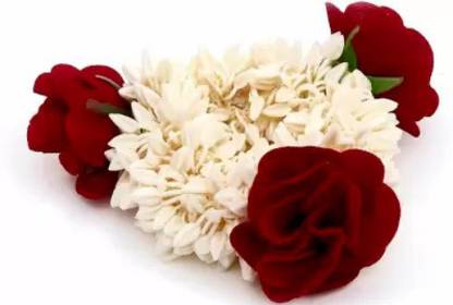 PSYCHFLORE GAJRA MOGRA & ROSE Bun