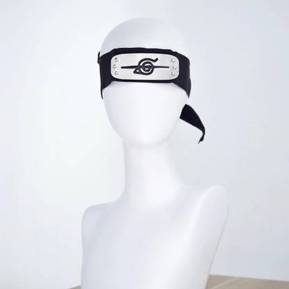 Mubco Itachi Uchiha Headband Forehead Sharingan Logo Anime Cosplay Ninja Toys Gift Hair Band