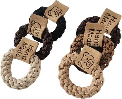 Fashion Alley High Stretch Thick Braided Hair Head Rope, Rubber Band Tied Hair Rope Rubber Band