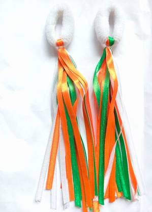 prfashioncorner Tricolor Hair/Hand Band For Independence / Republic Day (pack of 2) Hair Band