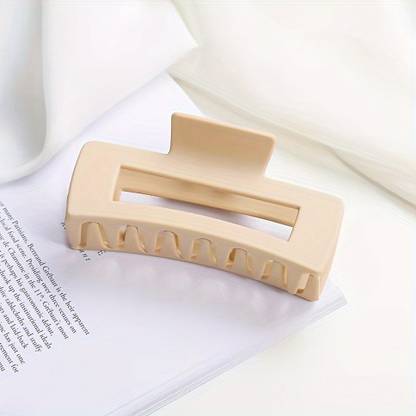 Glowstore Matte Clutchers Clamp Matte Finish Glossy Rectangle Accessories 1 Pcs Hair Claw