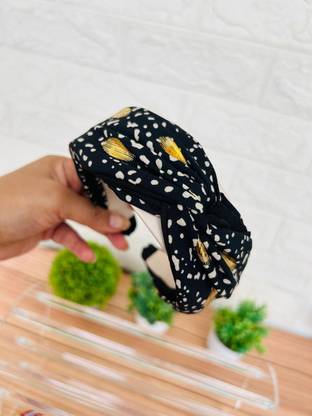 Radhya Accessories Soft Fabric Headbands for Women Knot Fancy Headband for Womens & Girls Pack of 1 Hair Band