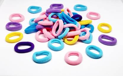 Wondrous 100pcs Multi Color Soft Tiny Small Elastic Hair Rubber Bands for Kid Girl Braids Rubber Band