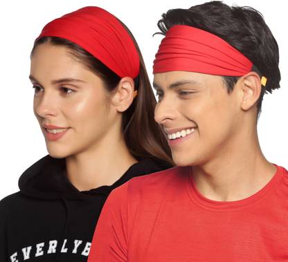 BOLDFIT Gym Headband for Men and Women - Sports Headband for Workout & Running, Breathable Hair Band