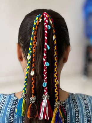 AGBO Boho Navratri Hair Accessories Hair Band