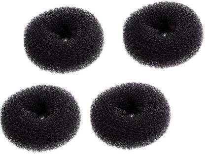 SAYC 4Pc Extra Small Hair Bun Maker Mini Chignon Hair Doughnut Shaper Hair Donut Sock Bun