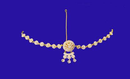 ora collection RAJPUTI SHEESHFOOL WITH BORLO Hair Chain