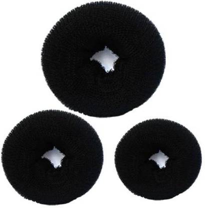 Fancyy Hair accessories Hair Accessories, Hair Styling Tools, Bun Maker Hair Accessories, Combo Offer With Best Prices (Combo of 10 Pcs) 3 hair donuts 3 Banana Puff Maker, 4 piece juda maker Hair Accessory Set