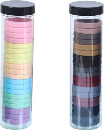 YELLOW CHIMES Rubber Bands Girls Multicolor Rubberbands Elastic Ponytail Holders Rubber Bands Rubber Band