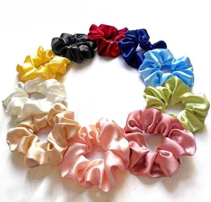 Vivalace 12pcs Hair Scrunchies Velvet Elastic Hair Bands Scrunchy For Women and Girls Rubber Band