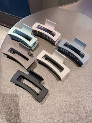 KieShna 6PCS Clutcher for Women & Girls Hair Claw