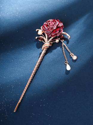 YELLOW CHIMES Hair Accessories for Women & Girls Hair Stick for Bun Juda Bun Hair Stick Bun Stick