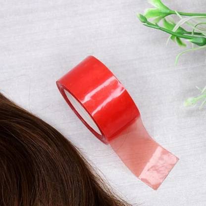 WigzoTapes Water Proof Double Sided Wigs Tape - 5mtr 24mm Small Roll Pack Hair Accessory Set