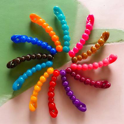 mishu 12 pcs glossy banana clip Banana Clip