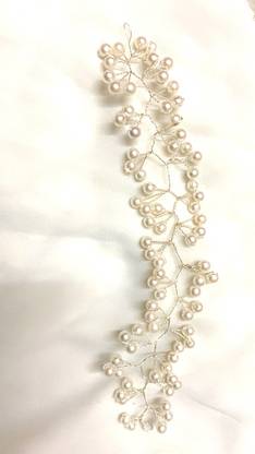 INAA White Hair Vine Hair Accessories For Women And Girls Hair Chain