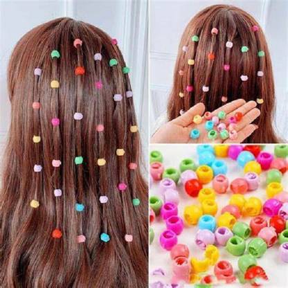 Rishikansh 200 COLOURFUL BEADS Hair Clip