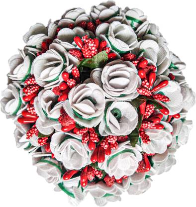 spidey Flower Full Gajra for Wedding and Parties Use for Women pack of 1 Bun