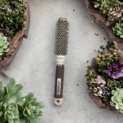feelhigh Nano Technology Ceramic, Ionic Round Barber Hair Dressing Salon Styling Brush