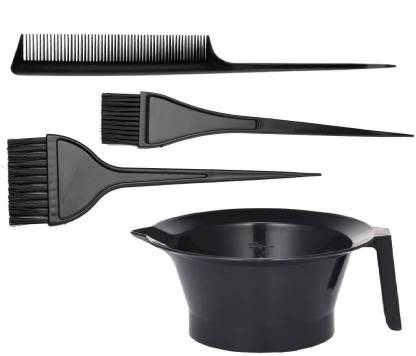LARA KOSSLER Hair Comb, Dye Brush and Mixing Bowl Hair Colouring Kit
