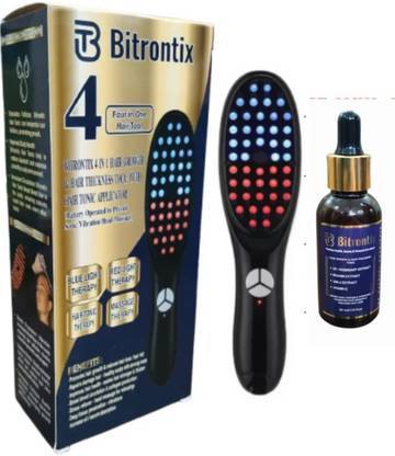 Bitrontix 4 in 1 Hair Growth & Hair Thickness Tool with Free Hair Tonic