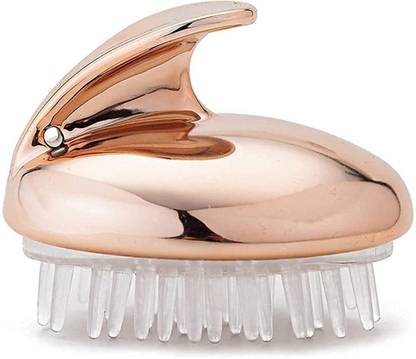 Dhruvi Fashion Scalp Shampoo Brush Head Massager For Removes Dandruff Controls Hair Fall Massager