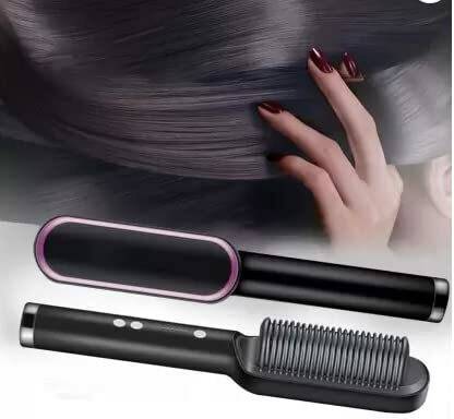BKKTRADERS Hair Brush Curling Straight Hair Comb Hair Iron Hair Styler Tool