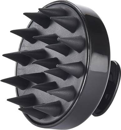 MVJ Hair Scalp Massager Shampoo Brush with Soft Silicone Bristles