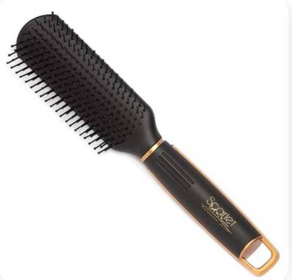 Scarlet HIGH QUALITY PROFESSIONAL PADDLE GOLDEN BLACK HAIR BRUSH_680