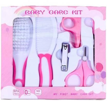 Shrinath Enterprises Baby Grooming Essential Nail Care Set Pink