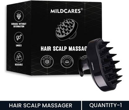 MildCares Scalp Massager Brush for Hair Growth, Dandruff Removal & Deep Cleansing Pack-1