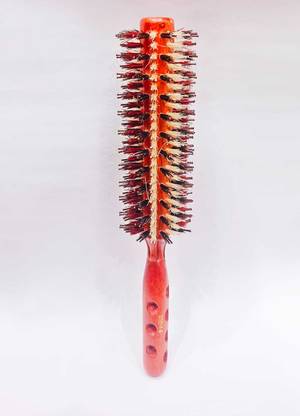 Trendy PROFESSIONAL ROUND HAIR BRUSH QUIFF ROLLER CONVIENTCURLING ROLL HAIR BRUSH