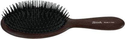 Janeke Oval Light Wood Hair Brush