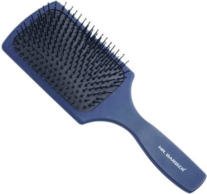 Mr. Barber Flat Mate Large Paddle Brush (Blue)