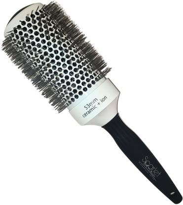 Scarlet Line Professional Big Round Brush for Blow Drying Ceramic Ion Thermal Barrel Brush